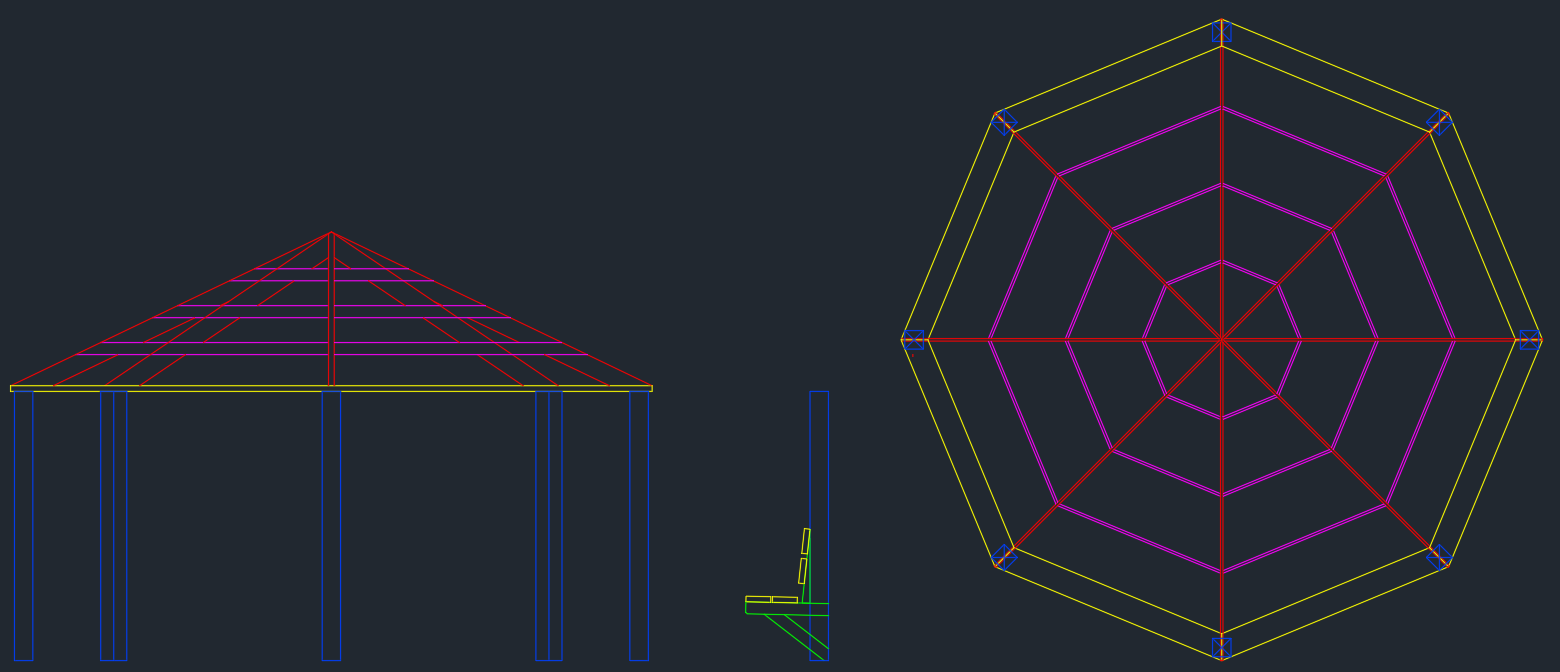 Gazebo CAD Design