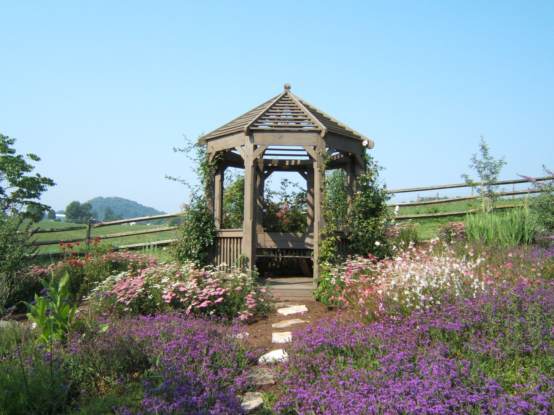 Gazebo Front Walk